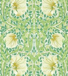 Pimpernel Wallpaper by Morris & Co Weld / Leaf Green Pimpernel Wallpaper by Morris & Co Weld / Leaf Green