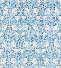 Pimpernel Fabric by Morris & Co Woad Pimpernel Fabric by Morris & Co Woad