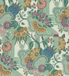 Pineapple Garden Wallpaper by 1838 Wallcoverings Sage Pineapple Garden Wallpaper by 1838 Wallcoverings Sage