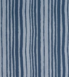 Pintado Stripe Fabric by Thibaut Marine Pintado Stripe Fabric by Thibaut Marine