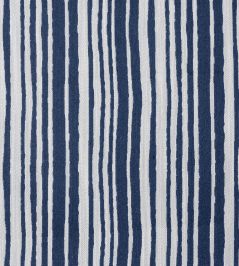 Pintado Stripe Fabric by Thibaut Navy Pintado Stripe Fabric by Thibaut Navy