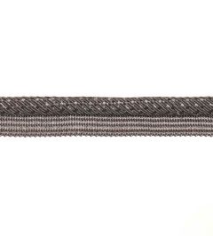 Piping Cord 8mm Trimming by Houles Graphite Piping Cord 8mm Trimming by Houles Graphite
