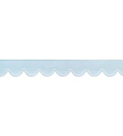Pippa Tape Trimming by Thibaut Mist Pippa Tape Trimming by Thibaut Mist