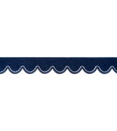Pippa Tape Trimming by Thibaut Navy Pippa Tape Trimming by Thibaut Navy