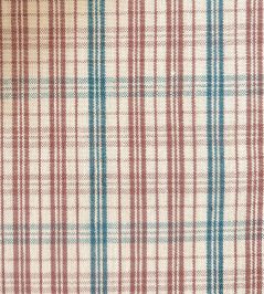 Pippin Check Fabric by Ian Sanderson Hana Blue Pippin Check Fabric by Ian Sanderson Hana Blue