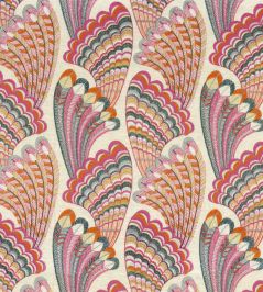 Piuma Fabric by Camengo Fuschia Piuma Fabric by Camengo Fuschia