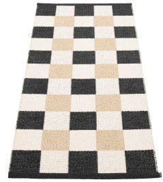 Pix Rug by Pappelina Black/Vanilla/Beige Pix Rug by Pappelina Black/Vanilla/Beige
