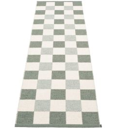 Pix Runner Rug by Pappelina Army/Vanilla/Sage Pix Runner Rug by Pappelina Army/Vanilla/Sage