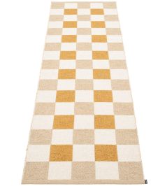 Pix Runner Rug by Pappelina Beige/Vanilla/Ochre Pix Runner Rug by Pappelina Beige/Vanilla/Ochre