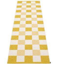 Pix Runner Rug by Pappelina Mustard/Vanilla/Pale Yellow Pix Runner Rug by Pappelina Mustard/Vanilla/Pale Yellow