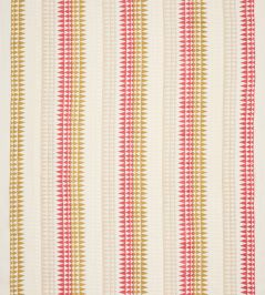 Pizaro Fabric by Jane Churchill Ochre/Red Pizaro Fabric by Jane Churchill Ochre/Red