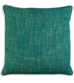 Plain Linen Cushion by Fermoie Aventurine Plain Linen Cushion by Fermoie Aventurine