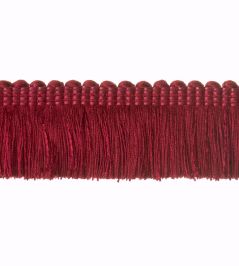Plain Mat Moss Fringe 45mm Trimming by Houles Berry Plain Mat Moss Fringe 45mm Trimming by Houles Berry