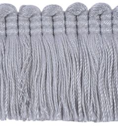 Plain Mat Moss Fringe 45mm Trimming by Houles Pastel Purple Plain Mat Moss Fringe 45mm Trimming by Houles Pastel Purple