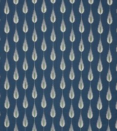 Plato Linen Fabric by Jane Churchill Navy Plato Linen Fabric by Jane Churchill Navy