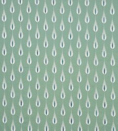 Plato Linen Fabric by Jane Churchill Teal Plato Linen Fabric by Jane Churchill Teal
