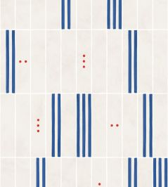 Play Blocks Wallpaper by Coordonne Indigo Play Blocks Wallpaper by Coordonne Indigo