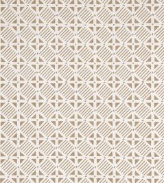 Plaza Fabric by Thibaut Camel on Natural Plaza Fabric by Thibaut Camel on Natural