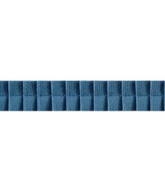 Pleated Tape Trimming by Thibaut French Blue Pleated Tape Trimming by Thibaut French Blue