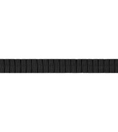 Pleated Tape Trimming by Thibaut Onyx Pleated Tape Trimming by Thibaut Onyx