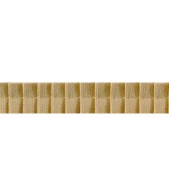 Pleated Tape Trimming by Thibaut Soft Gold Pleated Tape Trimming by Thibaut Soft Gold