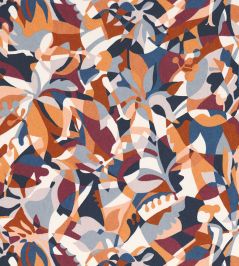Plongeon Wallpaper by Casamance Marine/Terracotta Plongeon Wallpaper by Casamance Marine/Terracotta