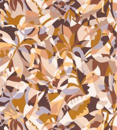 Plongeon Wallpaper by Casamance Ocre/Nude Plongeon Wallpaper by Casamance Ocre/Nude