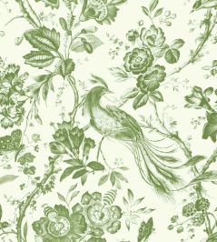 Plumage Mural by Woodchip & Magnolia Green on Green Plumage Mural by Woodchip & Magnolia Green on Green