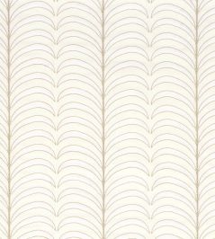 Plumeria Fabric by Camengo Milk Plumeria Fabric by Camengo Milk