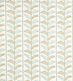 Plumier Fabric by Nina Campbell Sand/Blue Plumier Fabric by Nina Campbell Sand/Blue