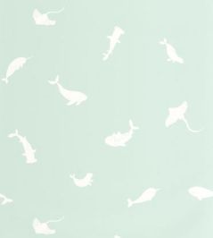 Poetic Sea Wallpaper by Casadeco Bleu Doux Poetic Sea Wallpaper by Casadeco Bleu Doux