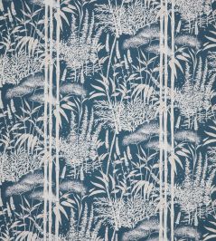 Poiteau Fabric by Nina Campbell Navy Poiteau Fabric by Nina Campbell Navy