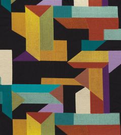 Polychromie Fabric by Casamance Acajou acier Polychromie Fabric by Casamance Acajou acier