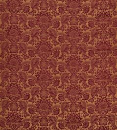 Pomegranate Brocatelle Fabric by Zoffany Cochineal Pomegranate Brocatelle Fabric by Zoffany Cochineal
