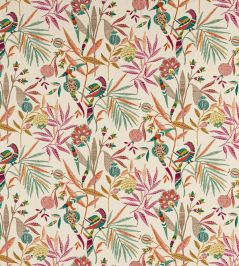 Pomegranate Tree Fabric by Jane Churchill Multi Pomegranate Tree Fabric by Jane Churchill Multi