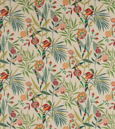Pomegranate Tree Fabric by Jane Churchill Red/Green Pomegranate Tree Fabric by Jane Churchill Red/Green