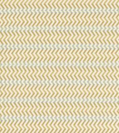 Pomona Zigzag Fabric by Scion Honey/Cornflower Pomona Zigzag Fabric by Scion Honey/Cornflower