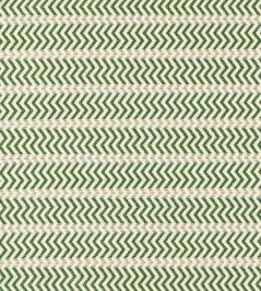 Pomona Zigzag Fabric by Scion Kelly Green/Cornflower Pomona Zigzag Fabric by Scion Kelly Green/Cornflower