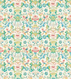 Pompadour Print Multi Wallpaper by Zoffany Multi Pompadour Print Multi Wallpaper by Zoffany Multi