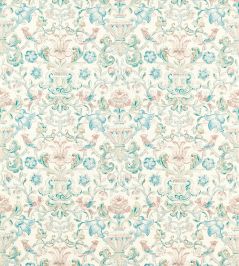 Pompadour Print Wallpaper by Zoffany Mineral Pompadour Print Wallpaper by Zoffany Mineral
