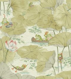 Pond Life Wallpaper by Brand McKenzie Sage Pond Life Wallpaper by Brand McKenzie Sage