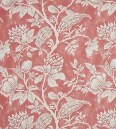 Pondicherry Fabric by Nina Campbell Red Pondicherry Fabric by Nina Campbell Red