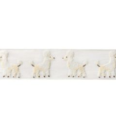 Poodle Boucle Border Trimming by Samuel & Sons Cream Poodle Boucle Border Trimming by Samuel & Sons Cream