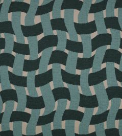 Pool Recycled Fabric by Kirkby Design Teal Pool Recycled Fabric by Kirkby Design Teal