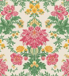 Poppies Wallpaper by Cole & Son Soft Fuchsia, Buttercup & Fern on Cream Poppies Wallpaper by Cole & Son Soft Fuchsia, Buttercup & Fern on Cream