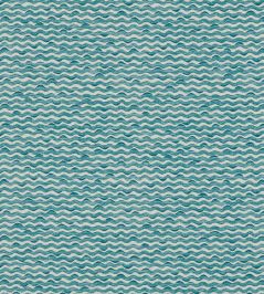 Popple Outdoor Fabric by Fermoie Teal Popple Outdoor Fabric by Fermoie Teal