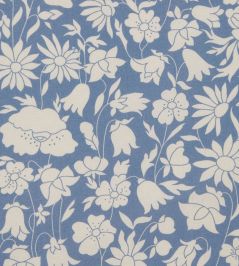Poppy Grace Fabric by Liberty Flax Flower Poppy Grace Fabric by Liberty Flax Flower