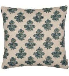 Poppy Paisley Cushion 50 x 50cm by GP & J Baker Indigo Poppy Paisley Cushion 50 x 50cm by GP & J Baker Indigo