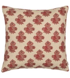 Poppy Paisley Cushion 50 x 50cm by GP & J Baker Red Poppy Paisley Cushion 50 x 50cm by GP & J Baker Red