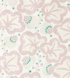 Poppy Pod Wallpaper by Scion Lilac Poppy Pod Wallpaper by Scion Lilac